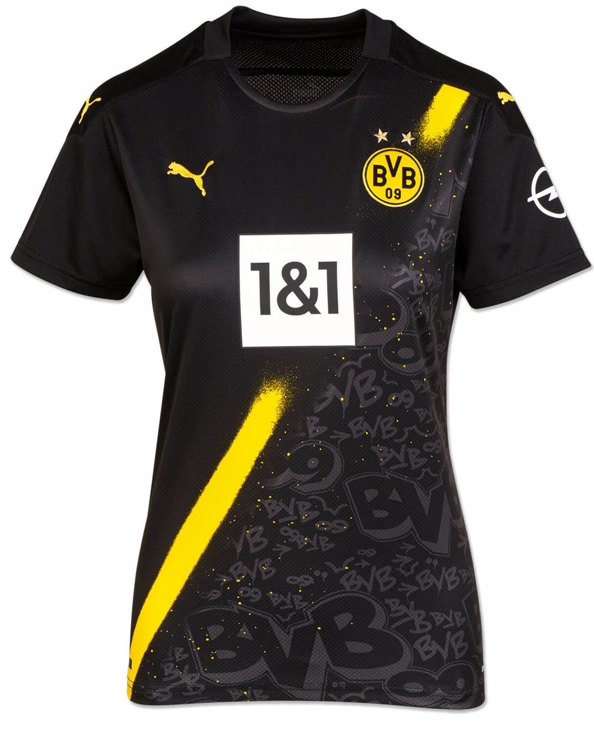 Camisa feminina oficial Puma Borussia Dortmund 2020 2021 II